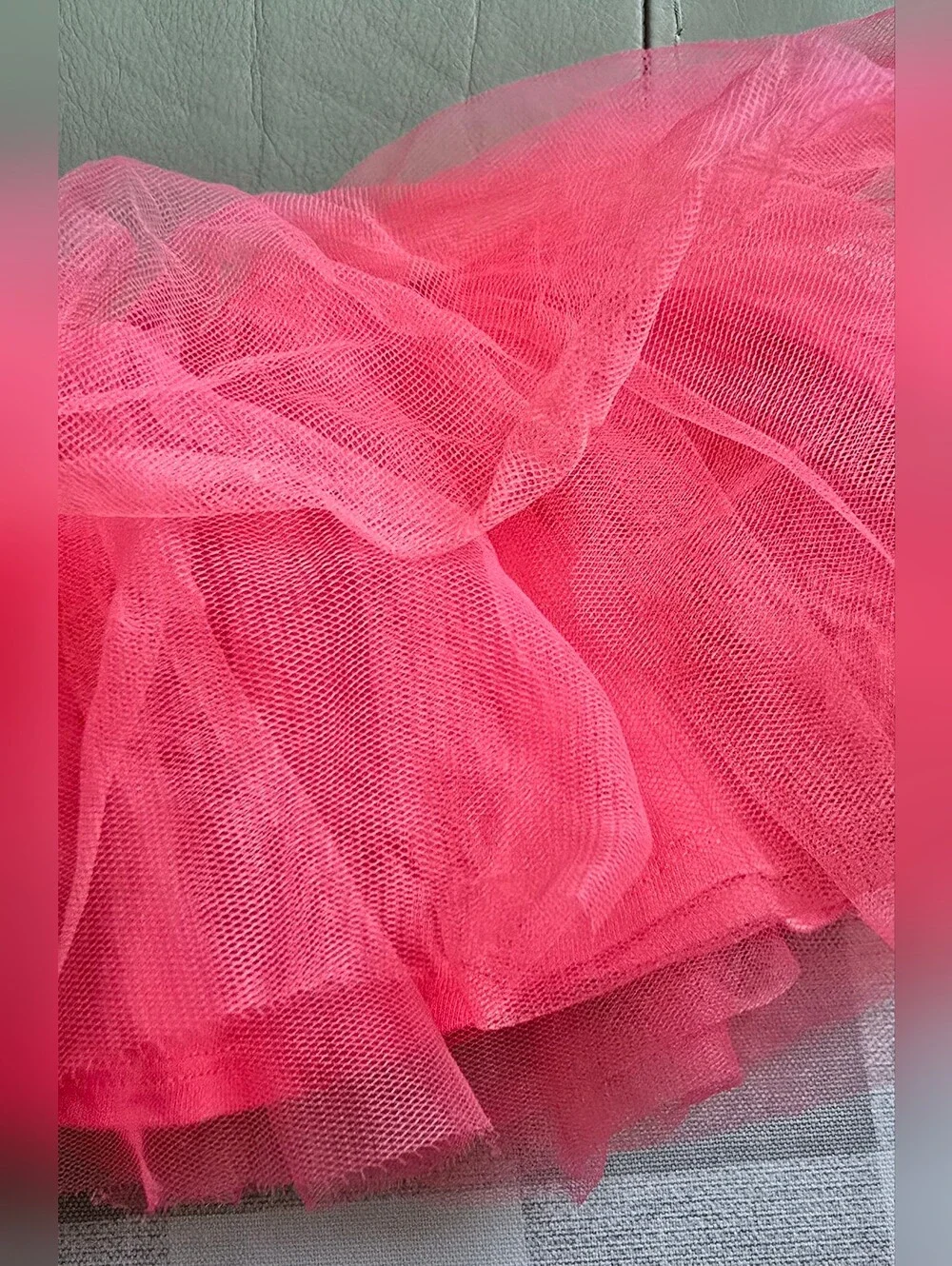 Poofy Pink Baby Ballerina Tutu Skirt Bow Party Princess Birthday
